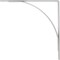 Ekena Millwork Morris Steel Bracket, White Primer 3"W x 24"D x 24"H BKTM03X24X24MOPWH - alternate 9